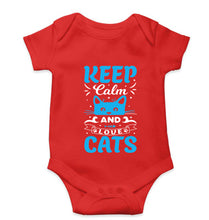 Load image into Gallery viewer, Cat Kids Romper For Baby Boy/Girl-Red-Ektarfa.online
