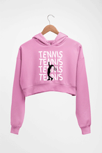 Load image into Gallery viewer, Tennis Crop HOODIE FOR WOMEN-Light Baby Pink-Ektarfa.online
