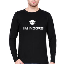 Load image into Gallery viewer, IIM I Indore Full Sleeves T-Shirt for Men-Black-Ektarfa.online
