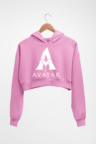 Avatar Crop HOODIE FOR WOMEN-Light Baby Pink-Ektarfa.online