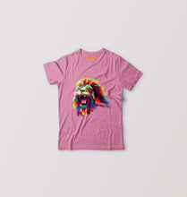 Load image into Gallery viewer, Lion T-Shirt for Boy/Girl-Pink-Ektarfa.online
