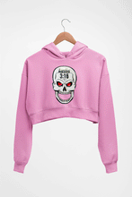 Load image into Gallery viewer, Stone Cold Steve Austin (WWE) Crop HOODIE FOR WOMEN-Light Baby Pink-Ektarfa.online

