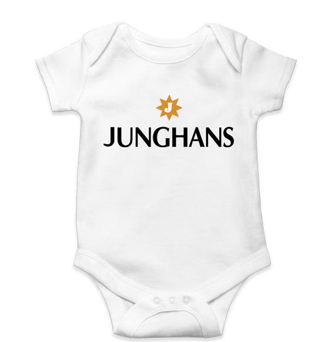 Junghans Kids Romper For Baby Boy/Girl-White-Ektarfa.online