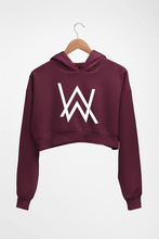 Load image into Gallery viewer, Alan Walker Front &amp; Back Print HOODIE FOR WOMEN-Maroon-Ektarfa.online
