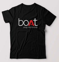 Load image into Gallery viewer, Boat T-Shirt for Men-Black-Ektarfa.online
