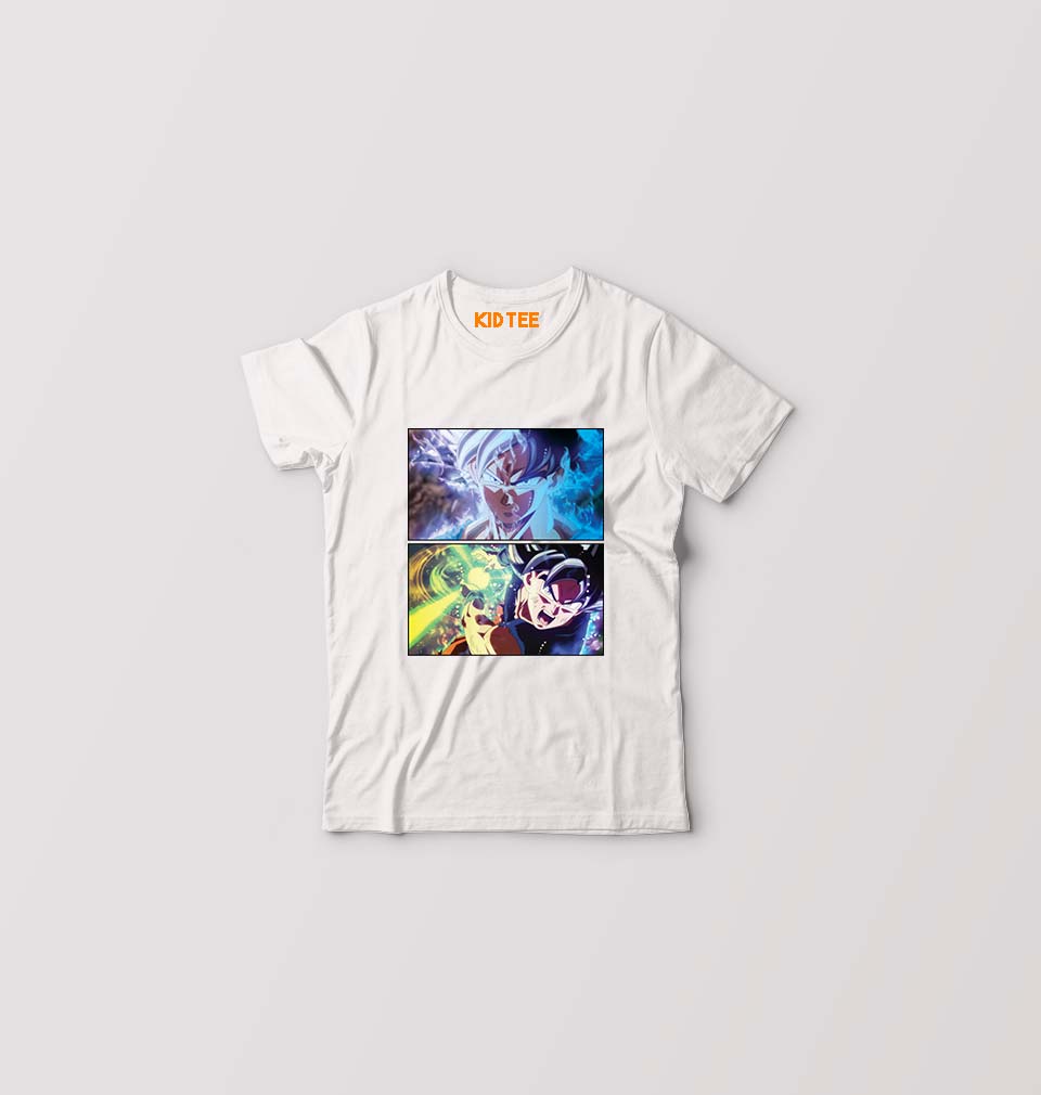 Goku Kids T-Shirt for Boy/Girl-White-Ektarfa.online