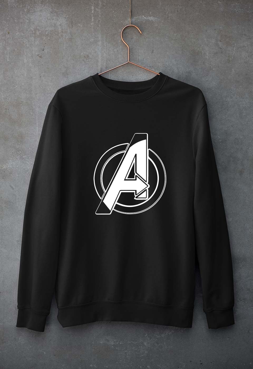Avengers Unisex Sweatshirt for Men/Women-Black-Ektarfa.online
