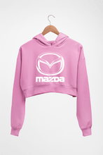 Load image into Gallery viewer, Mazda Crop HOODIE FOR WOMEN-Light Baby Pink-Ektarfa.online
