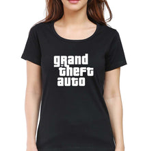 Load image into Gallery viewer, Grand Theft Auto (GTA) T-Shirt for Women-Black-Ektarfa.online
