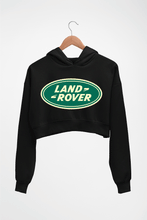 Load image into Gallery viewer, Land Rover Crop HOODIE FOR WOMEN-Black-Ektarfa.online
