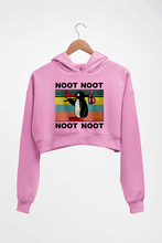 Load image into Gallery viewer, Pingu Crop HOODIE FOR WOMEN-Light Baby Pink-Ektarfa.online
