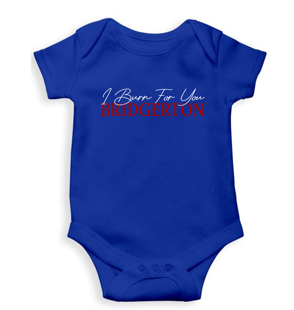 Bridgerton Kids Romper For Baby Boy/Girl-Royal Blue-Ektarfa.online