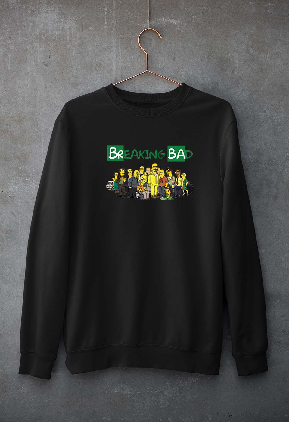 Breaking Bad Unisex Sweatshirt for Men/Women-Black-Ektarfa.online