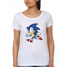 Load image into Gallery viewer, Sonic T-Shirt for Women-White-Ektarfa.online
