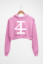 Load image into Gallery viewer, 4Invictus Crop HOODIE FOR WOMEN-Light Baby Pink-Ektarfa.online
