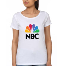 Load image into Gallery viewer, NBC T-Shirt for Women-White-Ektarfa.online
