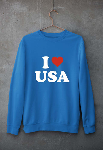 I Love USA Unisex Sweatshirt for Men/Women-Ektarfa.online