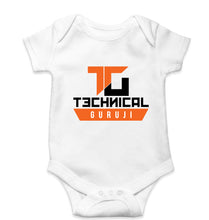 Load image into Gallery viewer, Technical Guruji(Gaurav Chaudhary) Kids Romper For Baby Boy/Girl-White-Ektarfa.online
