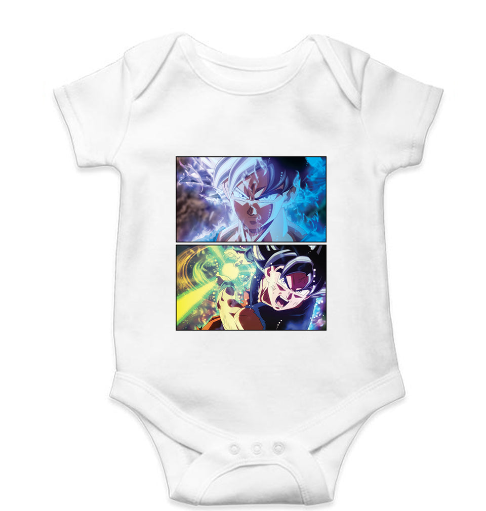 Goku Kids Romper For Baby Boy/Girl-White-Ektarfa.online