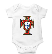 Load image into Gallery viewer, Portugal Football Kids Romper For Baby Boy/Girl-0-5 Months(18 Inches)-White-Ektarfa.online
