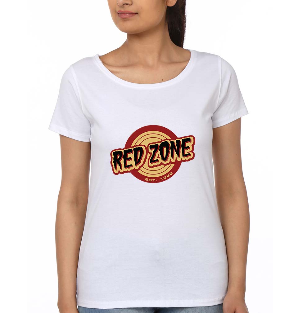 Red Zone T-Shirt for Women-Ektarfa.online