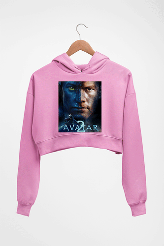 Avatar Crop HOODIE FOR WOMEN-Light Baby Pink-Ektarfa.online