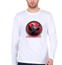 Load image into Gallery viewer, Valorant Full Sleeves T-Shirt for Men-White-Ektarfa.online
