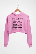 Load image into Gallery viewer, Hayabusa Crop HOODIE FOR WOMEN-Light Baby Pink-Ektarfa.online
