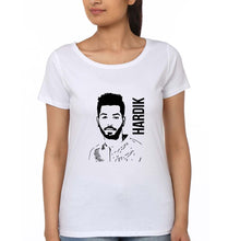 Load image into Gallery viewer, Hardik Pandya T-Shirt for Women-White-Ektarfa.online
