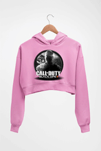 Load image into Gallery viewer, Call of Duty (COD) Crop HOODIE FOR WOMEN-Light Baby Pink-Ektarfa.online
