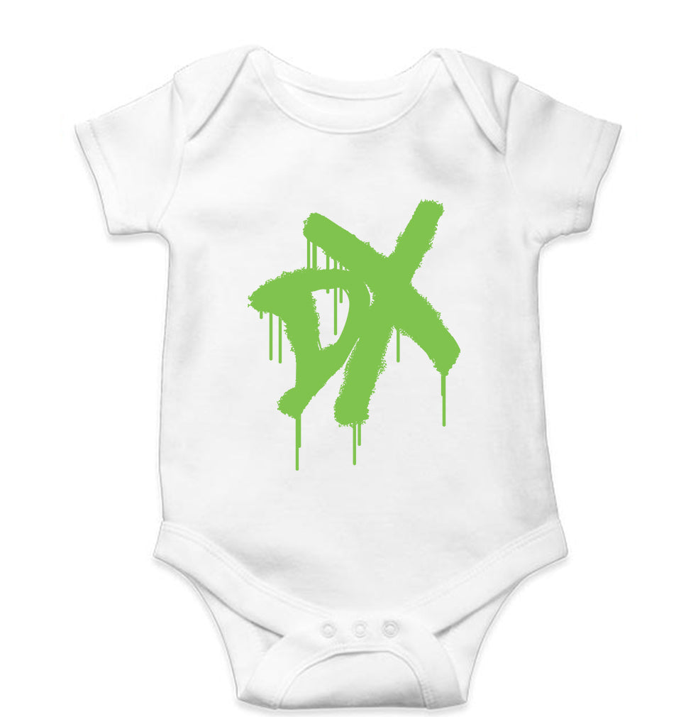 DX WWE Kids Romper For Baby Boy/Girl-0-5 Months(18 Inches)-White-Ektarfa.online