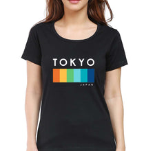 Load image into Gallery viewer, Tokyo Japan T-Shirt for Women-Black-Ektarfa.online
