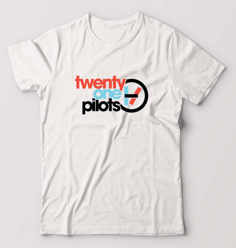 Twenty one pilots T-Shirt for Men-White-Ektarfa.online