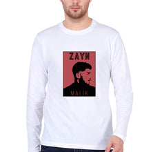 Load image into Gallery viewer, Zayn Malik Full Sleeves T-Shirt for Men-White-Ektarfa.online
