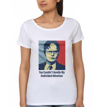 Load image into Gallery viewer, Dwight Schrute T-Shirt for Women-White-Ektarfa.online
