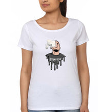 Load image into Gallery viewer, Nate Diaz UFC T-Shirt for Women-White-Ektarfa.online
