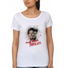 Load image into Gallery viewer, Thriller T-Shirt for Women-White-Ektarfa.online
