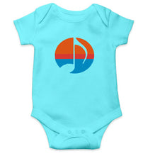 Load image into Gallery viewer, Music Node Kids Romper For Baby Boy/Girl-0-5 Months(18 Inches)-Sky Blue-Ektarfa.online
