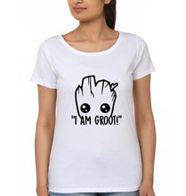 Load image into Gallery viewer, Groot T-Shirt for Women-White-Ektarfa.online
