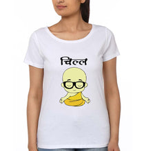 Load image into Gallery viewer, Chill T-Shirt for Women-White-Ektarfa.online
