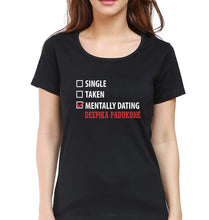 Load image into Gallery viewer, Deepika Padukone T-Shirt for Women-Black-Ektarfa.online
