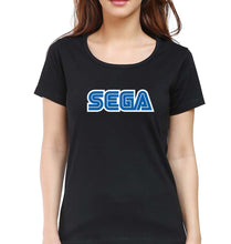 Load image into Gallery viewer, Sega T-Shirt for Women-Black-Ektarfa.online

