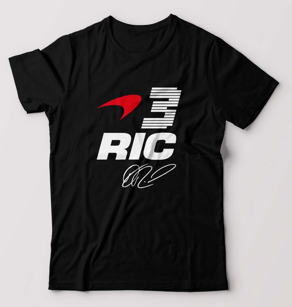 Daniel Ricciardo T-Shirt for Men-Black-Ektarfa.online