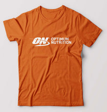 Load image into Gallery viewer, optimum nutrition (ON) T-Shirt for Men-Orange-Ektarfa.online
