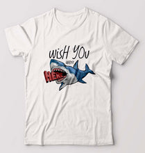 Load image into Gallery viewer, Shark T-Shirt for Men-White-Ektarfa.online
