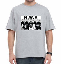 Load image into Gallery viewer, Niggaz Wit Attitudes (NWA) Hip Hop Oversized T-Shirt for Men
