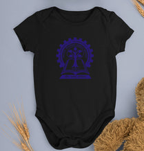 Load image into Gallery viewer, IIT Kharagpur Kids Romper For Baby Boy/Girl-Black-Ektarfa.online
