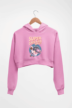 Load image into Gallery viewer, PUBG Super Chicken Dinner Crop HOODIE FOR WOMEN-Light Baby Pink-Ektarfa.online
