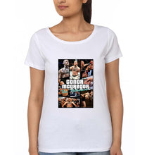 Load image into Gallery viewer, Conor McGregor UFC T-Shirt for Women-White-Ektarfa.online
