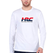 Load image into Gallery viewer, Honda Racing Full Sleeves T-Shirt for Men-White-Ektarfa.online
